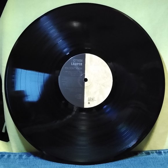Cyndi Lauper You Don't Know maxi single 1996 Vinyl record MINTY - Picture 4 of 4